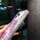thumbnail image 4 of For iPhone 17 Pro Max Case Compatible with MagSafe Laser Flower PC + TPU Clear Phone Cover - Lily, 4 of 5