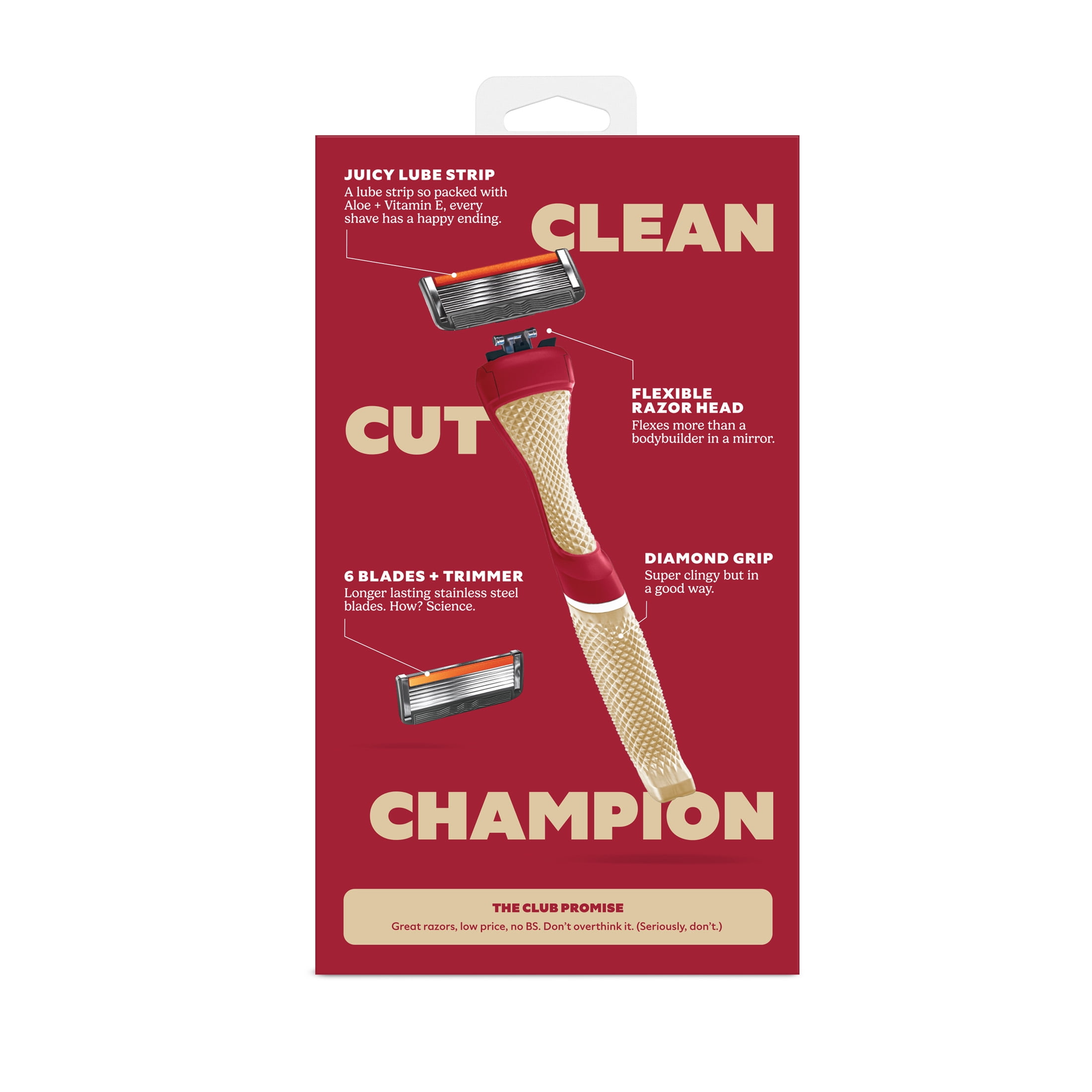 Dollar Shave Club Oklahoma 6-Blade Razor Starter Set With Limited-Edition Handle