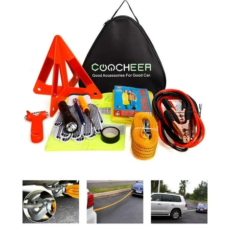 - BETT Roadside Safety Kit Car Emergency Kit Assistance Emergency Kit, New