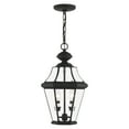 thumbnail image 3 of Livex Lighting 2265-01 Georgetown 2 Light Outdoor Chain Hang,Antique Brass, 3 of 6