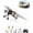 Three Electrics, variant on Rc Paper Airplane Kit with Gyro Stabilizer – DIY Electric Remote Control Plane with Dual Propellers, Lightweight Foldable Flying Stem Toy Micro Fixed Wing Drone(Mirrorless Camera)
