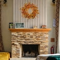 thumbnail image 3 of TETOU 20.5" Fall Wreaths for Front Door, Artificial Pumpkin Maple Leaves Harvest Autumn Wreath with Eucalyptus Leaves for Fall Thanksgiving Halloween Door Wall Porch Indoor Outdoor Decoratioin, 3 of 8