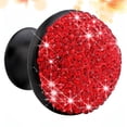 thumbnail image 3 of Aluminum Alloy Door Knobs Shining Rhinestone Mushroom Design Pull Handle Creative Drawer Knobs Cabinet Door Handle Furni, 3 of 8