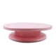 thumbnail image 3 of Inteprter Tocadiscos de plástico de 28cm para decoración de pasteles, giratoria antideslizante para decoración de pasteles, soporte Herramientas y accesorios para hornear Rosado, 3 of 6