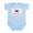 Sky Blue, variant on CafePress - Good Looking Serbian Infant Bodysuit - Baby Light Bodysuit, Size Newborn - 24 Months