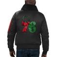 thumbnail image 5 of Men's Starter x Ty Mopkins Black Philadelphia 76ers Black History Month Satin Full-Zip Jacket, 5 of 6