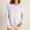 Silver, variant on IUYRTFE Women's Round Neck Rhinestone Embellished Knit Sweater – Long Sleeve Crew Neck Pullover Top for Fall Winter Casual Daily Wear