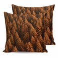 thumbnail image 2 of Case Pillow Decor Home Autumn Tree Forest Wallpaper Cover Cushion Waterproof Chair Garden Outdoor, 2 of 5