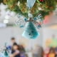 thumbnail image 1 of Árbol de Navidad de cristal decorativo acrlico plano colgante, 1 of 6