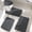 Dark Gray, variant on ChakmeOne Bathroom Rug Set 2 Pieces Bath Mats for Bathroom Floor Absorbent&Non Slip Bathroom Rug for Tub and Shower, (24"x20" +24"x16")