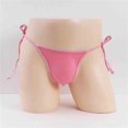 thumbnail image 3 of HUPOM Men'S Underwear Underwear For Men Pack Medium waist Banded Waist Solid Thong Pink One Size, 3 of 5