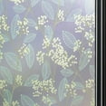 thumbnail image 1 of ZHAOCHENG Película para Ventanas Privacidad Película para Ventanas Esmerilada Patrón de Hojas (45x100cm), Etiqueta Decorativa para Ventanas, Película de Vidrio Estática No Adhesiva Resistente a los Ra, 1 of 5