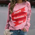 thumbnail image 2 of Moda mujer suelta cuello redondo casual manga larga impresa señoras sudadera tops Pompotops  FGAJ1749, 2 of 4
