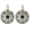 White Salt Water, variant on 1 Pair (QTY 2) of Kicker 6.5" 2-Way 195 Watts Peak Power Coaxial Marine Audio Speakers with Charcoal Grilles, 6.5" Marine Tower Speaker Enclosures (Pair) - Black