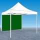 thumbnail image 4 of Pared lateral instantánea para toldo de patas rectas de 3 x 3 m | Pared de protección solar y contra el viento de 300 x 300 cm | Blanco, rojo, verde y azul | Compatible con cenadores y refugios, 4 of 7