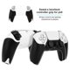 thumbnail image 3 of extremerate Playvital Grips Sticker Pour Ps5 Manette,casa Autocollant De Poigne Skins En Caoutchouc Pour Ps5,accesorios Antidrapants Pour Ps5 M, 3 of 4