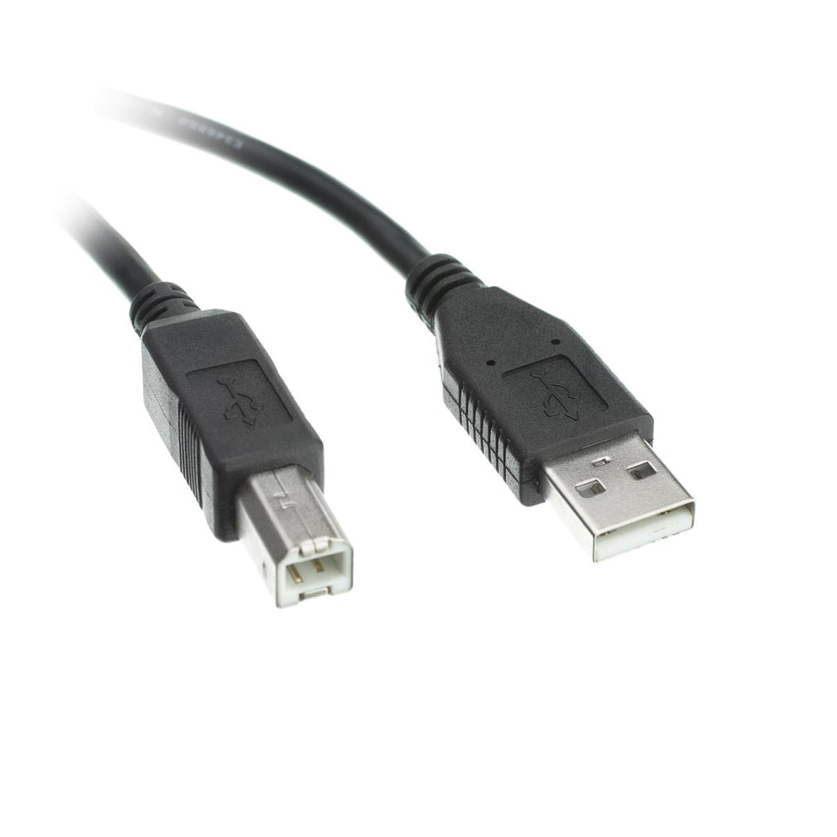 5 Pack Black ACL 1 Feet USB 2.0 A Male to Micro-B Male Cable 