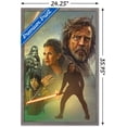 thumbnail image 3 of Star Wars: The Last Jedi - Celebration Mural Wall Poster, 22.375" x 34", Framed, 3 of 3