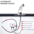 thumbnail image 3 of Electronic Automatic Sensor Touchless Sink Hands Free Hot & Cold Faucet Motion Activated, 3 of 14