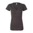 thumbnail image 2 of Bella & Canvas Women's Tri-Blend Deep V-Neck Short Sleeve T-Shirt, 2 of 3