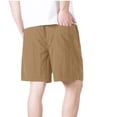 thumbnail image 5 of DDAPJ pyju Big and Tall Athletic Shorts for Men Moisture Wicking Workout Gym Shorts Lightweight Drawstring Casual Sweat Shorts with Pockets Khaki XXXL, 5 of 7