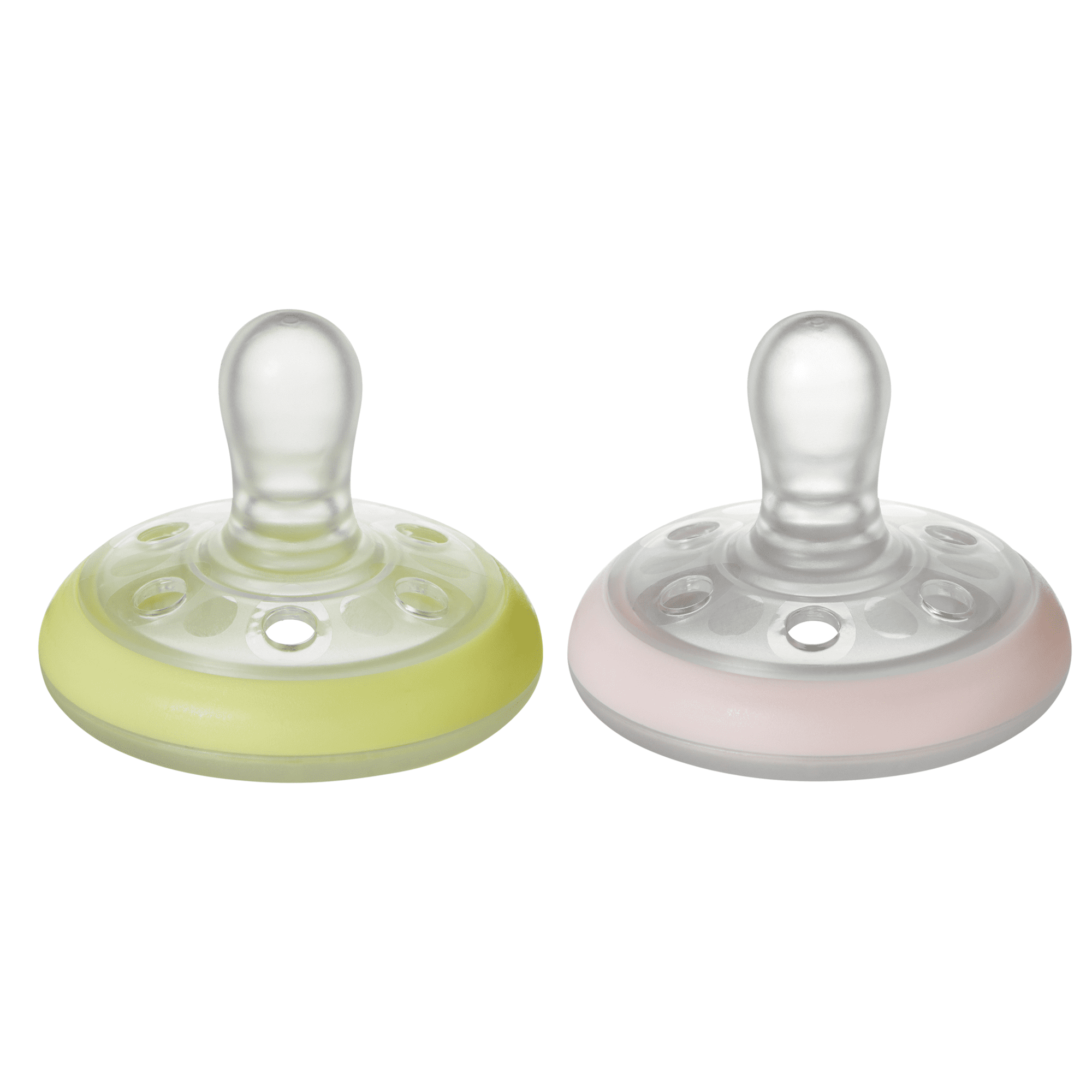 Tommee Tippee BreastLike Night Pacifier, Glow in the Dark Silicone