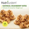 Nutrisystem Oatmeal Cranberry Bites (24 ct Pack) - Delicious, Diet Friendly Breakfast Perfectly Portioned For Weight Loss®