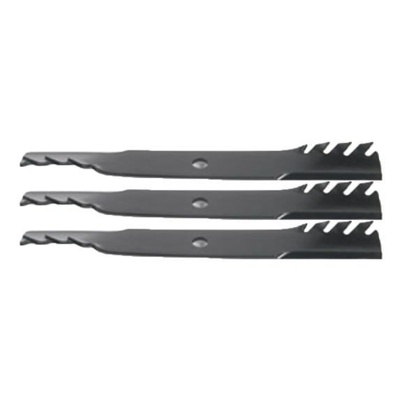 RAParts M87622 AM100538 M141785 Three Mower Blades Fits John Deere 60 420 430 425 435
