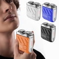 thumbnail image 1 of Men Electric Shaver IPX7 Waterproof Type-C Rechargeable Mini Travel Rotary Razor Portable Hair Beard Trimmer Remover Tool Father Boyfriend Gift, 1 of 8