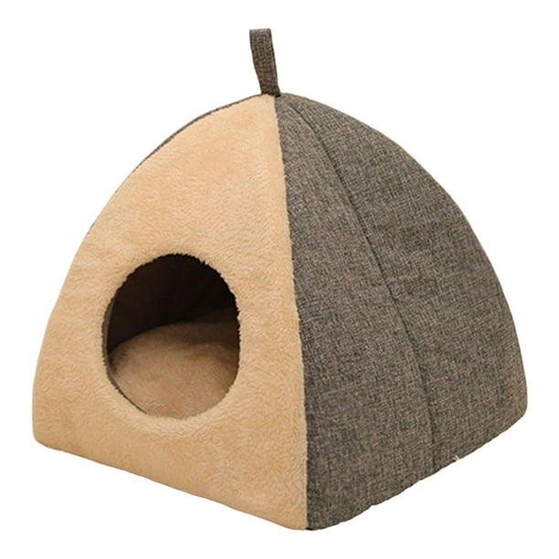 Cueva para Gatos Greeniant con Almohadas Acolchadas 36cmx36cmx38cm