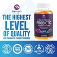 thumbnail image 4 of Probiotic Gummies - 6 Premium Probiotic Strains - Daily Gut Health Pro Biotic Gummy Supplement for Women, Men & Teens, Natural Digestive Health Support, “Good” Gut & Immune Support - 120 Gummies, 4 of 9