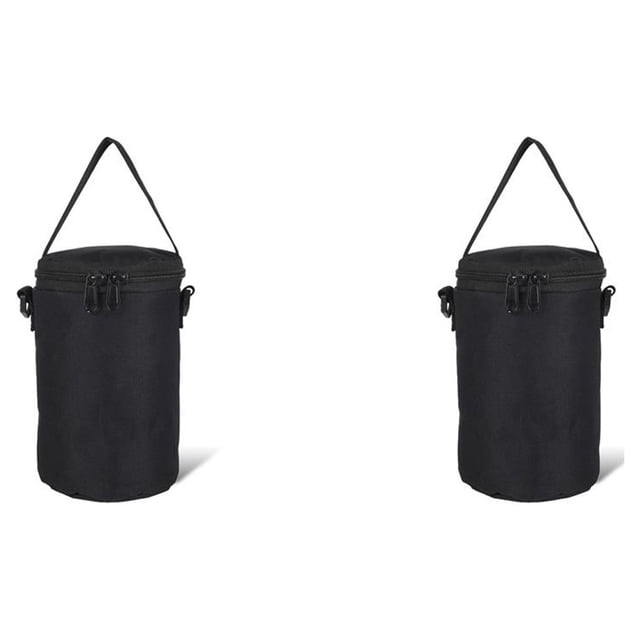 sweethay Bolsa de almacenamiento de cilindro de combustible de nailon, bolsa lavable portátil para actividades exteriores, estuche protector de Type2 NO2