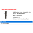thumbnail image 2 of A/C Receiver Drier - Compatible with 1972 - 1983 Porsche 911 1973 1974 1975 1976 1977 1978 1979 1980 1981 1982, 2 of 2