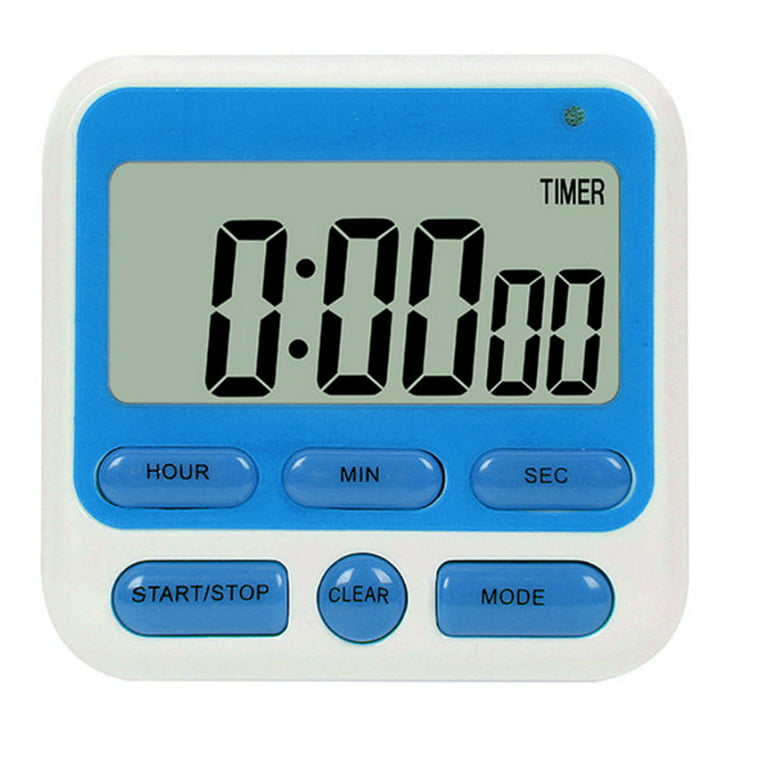 Timer with Memory Function Battery Powered Dual Digital Timer for Efficient  Time Management Home Kitchen Sturdy for Simultaneous