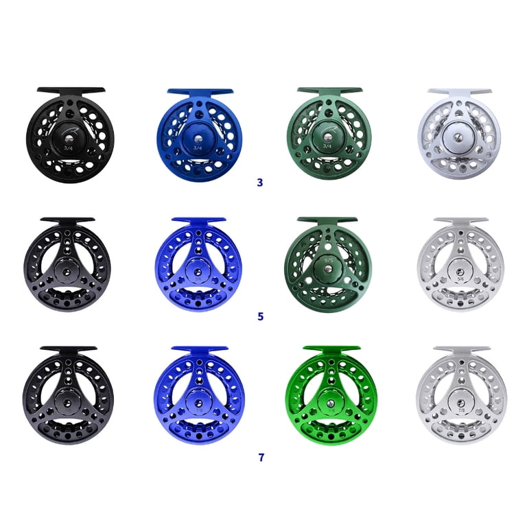 Aluminum Alloys Fly Fishing Reel, All Metal Fishing Reel, Light Weight Fly Reel Aluminum Alloys Fly Fishing Reel, All Metal Fishing Reel, Light Weight Fly Reel