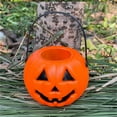 thumbnail image 2 of sruoe Halloween Decorations, Halloween Party Decorations, Indoor Decor, Portable Handheld Candy Bucket, Plastic Lantern Bucket for Halloween Party, Tabletop, Mantels Decor, 2 of 6
