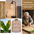 thumbnail image 3 of COTULIN Rattan Table Lamps Set of 2, 3 of 8