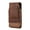 Coffee color-XXL, variant on Wear Resistant PU Belt Bag With Reinforced Card Slots Vertical Phone Holder Nonslip Design For Hiking Running