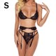 thumbnail image 1 of Mujeres Lencería sexy Ropa de dormir Encaje Tanga Ropa interior Sujetador Conjunto Ropa de dormir, S Sweethay XX000074-01, 1 of 7