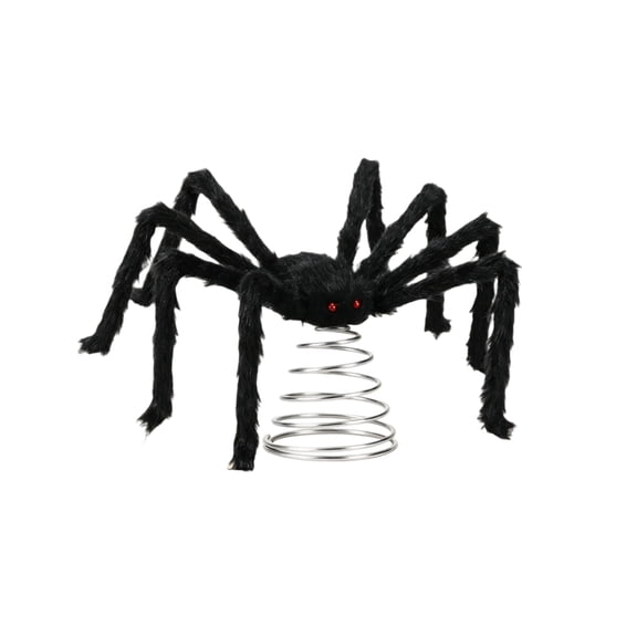 Spider Halloween Tree Topper Ornament, Creepy Spider Tree Top Decor for Halloween Party Indoor Home Decoration