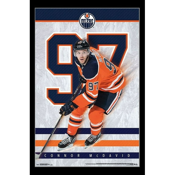 Edmonton Oilers��_ - Conner McDavid Poster Print (22 x 34)