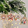 thumbnail image 2 of 12pcs Christmas Hanging Ornaments Multi Patterns Christmas Pendant Nice Gifts for Friends Families, 2 of 5