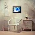 thumbnail image 4 of Watts, Eva 18x13 Black Modern Framed Museum Art Print Titled - Blue Bubbles, 4 of 5