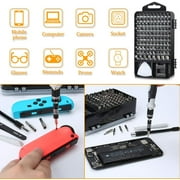 117 in 1 Precision Screwdriver Set Professional Electronics Repair Tool Kit with 98 Bits Magnetic Driver , pry, Spudgers for Tablet, MacBook, PC, iPhone, Xbox,PS4, 5, Nintendo Switch Game Console iMac