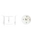 thumbnail image 1 of Mesa auxiliar redonda de acrílico,Mesa auxiliar redonda de acrílico,mesita de noche.,Reloj de pared,Reloj de pared decorativo,moderno y elegante,Reloj de pared redondo silencioso,sin, 1 of 8