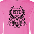 thumbnail image 4 of Inktastic Born in 1970 Limited Edition Long Sleeve T-Shirt, 4 of 5