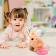 thumbnail image 3 of Fnochy Realistic Bunny Toy for Kids - Interactive Jumping Bunny with Twitching Ears - Perfect Companion for Children - Engaging Voice Response and Movements - Ideal Gift for Animal Lovers, 3 of 5