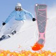 thumbnail image 4 of TIMIFIS Heated Socks Full Foot Heating Socks Winter USB Charging Warm Heating Socks Ski Electric Heating Socks Cold Weather Outdoor Riding Camping Hiking Motorcycle Skiing Socks, 4 of 7