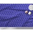 thumbnail image 3 of Soimoi Blue Cotton Jersey Fabric Geometric Arrow Tribal Print Fabric by the Yard 58 Inch Wide, 3 of 3