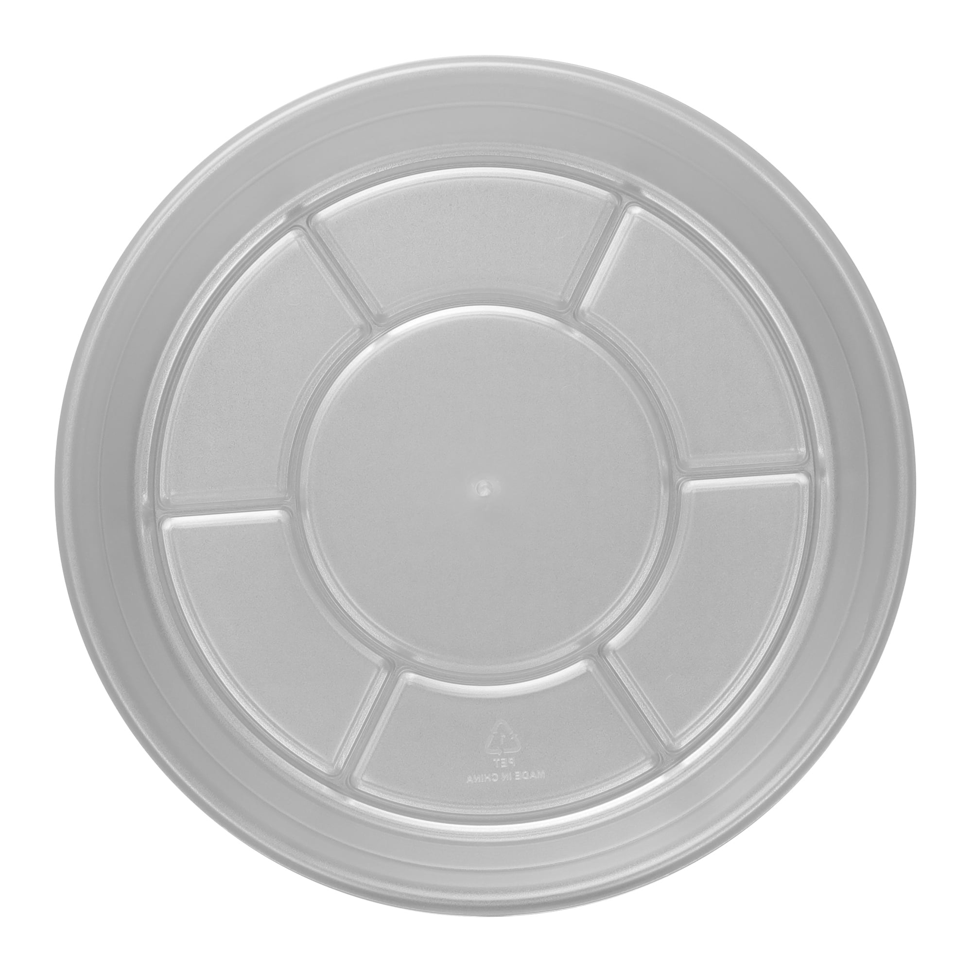 Better Homes & Gardens 12" Round Clear Recycled PET Saucer for Indoor Outdoor Garden